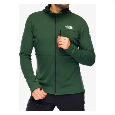 Outdoorova mikina The North Face Summit FutureFleece FZ Hoodie - pine needle