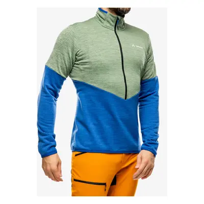 Fleece mikina Vaude Larice HZ Fleece Jacket - woodland