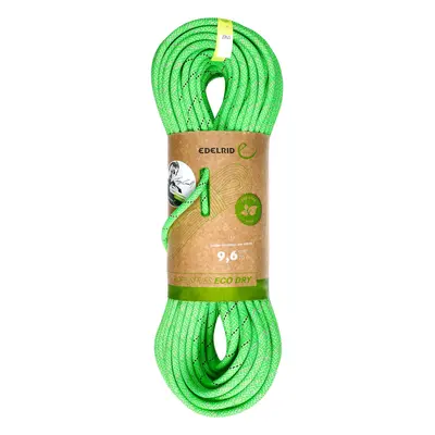 Dynamické lano Edelrid Tommy Caldwell Eco Dry DT 9,6 mm m - neon green