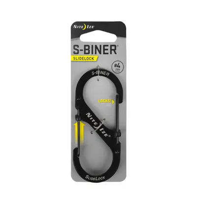 Karabina Nite Ize S-Biner Slide Lock - black