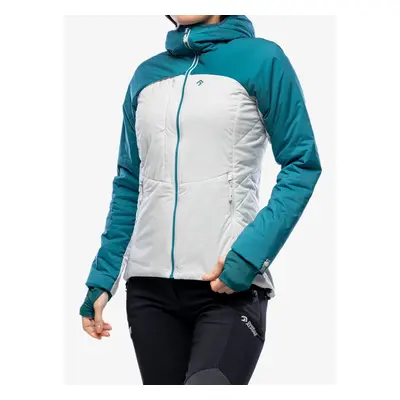 Péřová bunda Direct Alpine Uniq Lady - emerald/grey