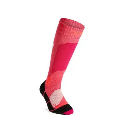 Dětské ponožky X-Socks Ski Discover OTC JR - light pink/light sand