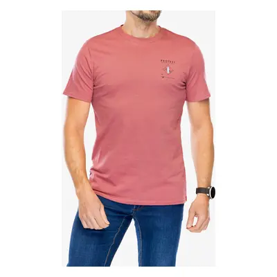 Tričko s potiskem Protest Prtpenalt T-Shirt - deco pink