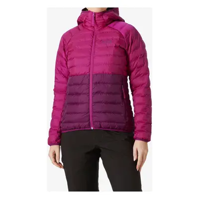 Zateplená bunda dámská Helly Hansen Banff Hooded Insulator - dark magenta/magenta 2.0