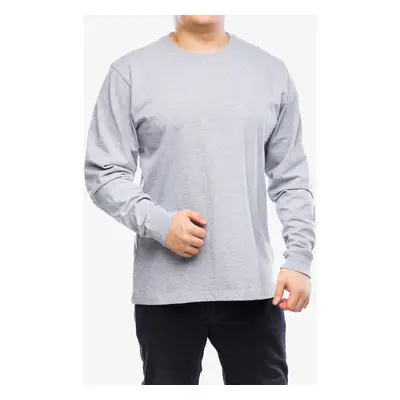 Tričko s dlouhým rukávem Carhartt Sleeve Logo T-Shirt L/S - heather grey