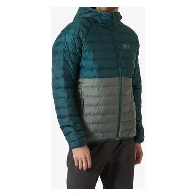 Zateplená bunda Helly Hansen Banff Hooded Insulator - dark creek/grey cactus