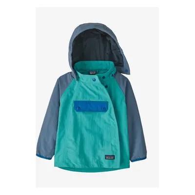 Dětská bunda Patagonia Baby Isthmus Anorak - subtidal blue