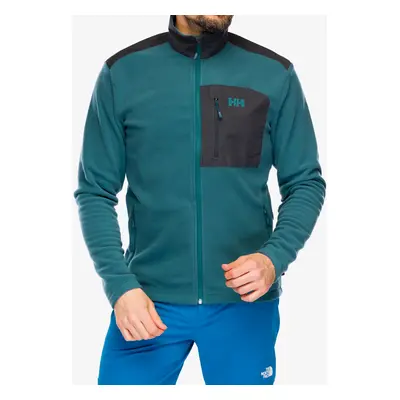 Fleece mikina Helly Hansen Daybreaker Block Jacket - dark creek