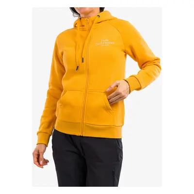 Dámská mikina s kapucí Peak Performance Original Zip Hood - tundra