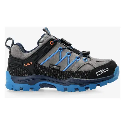 Dětské boty CMP Kids Rigel Low Trekking Shoes WP - dark grey