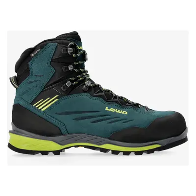 Vysokohorská obuv Lowa Cadin II GTX Mid - steel blue/lime