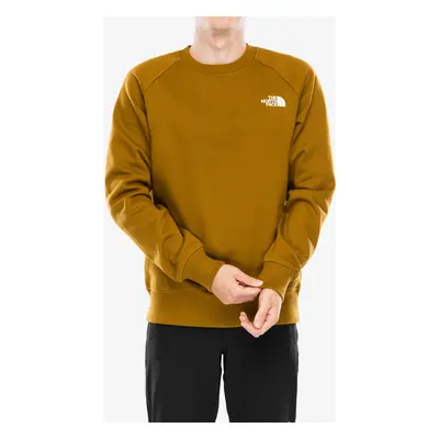 Mikina bez kapuce The North Face Raglan Redbox Crew - moss green