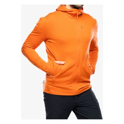 Mikina s kapucí Icebreaker Merino Quantum IV LS Zip Hoodie - blaze