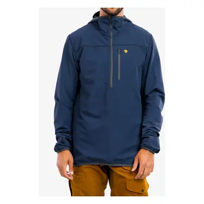 Softshellová bunda Fjallraven Bergtagen Stretch Half Zip - mountain blue