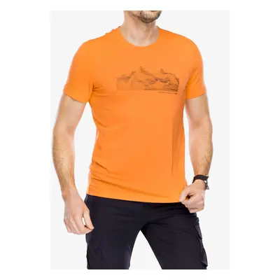 Tričko s potiskem CMP Verte T-Shirt Bamboo Jersey - flame/antracite