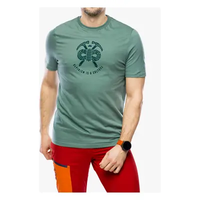 Bavlněné tričko Mountain Equipment Alpinism Tee - sage