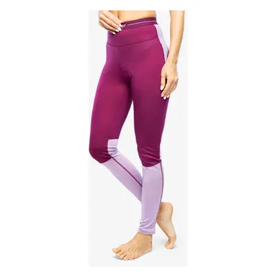 Termo legíny dámské Icebreaker ZoneKnit Leggings - berry