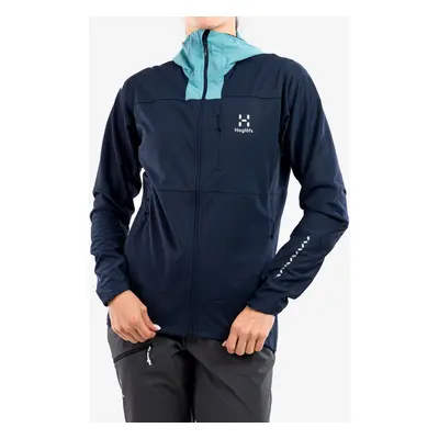 Softshellová bunda dámská Haglofs L.I.M Hybrid Softshell Jacket - t.blue/f.blue