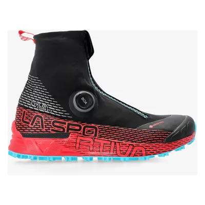 Dámské trailové boty La Sportiva Cyklon Cross GTX - black/hibiscus