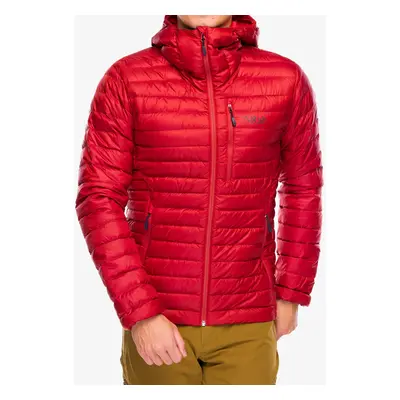 Péřová bunda Rab Microlight Alpine Jacket - tuscan red