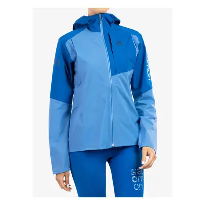 Dámská běžecká bunda Salomon Bonatti Trail Jacket - prov./n. blue