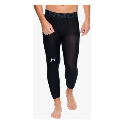 Tréninkové legíny Under Armour HeatGear 3/4 Leggings - black/white