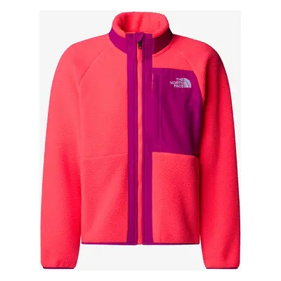 Dívčí bunda The North Face Yumiori Full Zip Jacket - radiant poppy