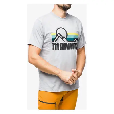 Bavlněné tričko Marmot Coastal Tee SS - sleet