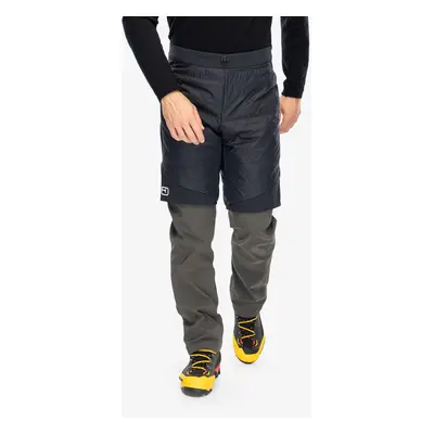 Zateplené kraťasy Ortovox Swisswool Piz Boe Shorts - black raven