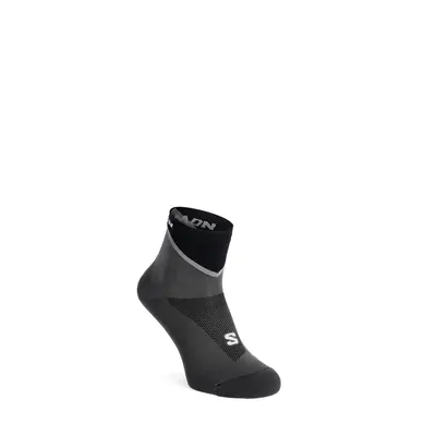 Ponožky na běhání Salomon Pulse Ankle - black/monument/magnet