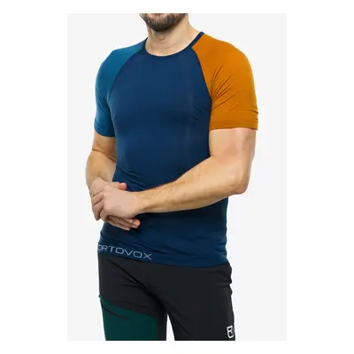 Termotriko Ortovox Comp Light Short Sleeve - petrol blue