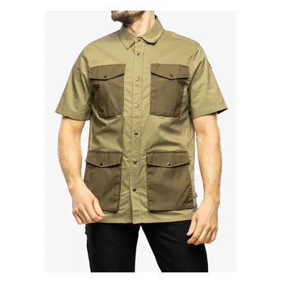 Turistická košile Fjallraven Raven Shirt S/S - green/laurel green