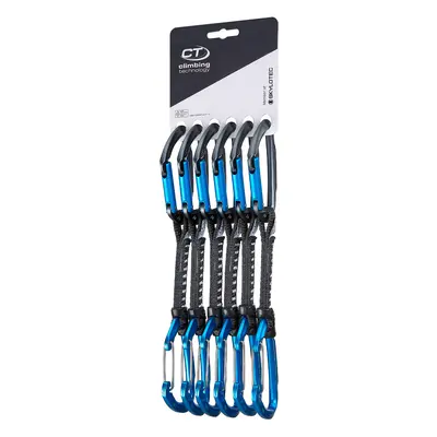 Lezecké expresky Climbing Technology Lime B Set M-DY cm 6-pack - anthracite/blue