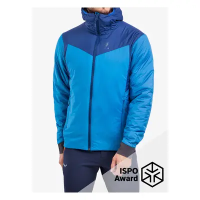 Bunda péřová BlackYak Calvana Hoody - snorkel blue