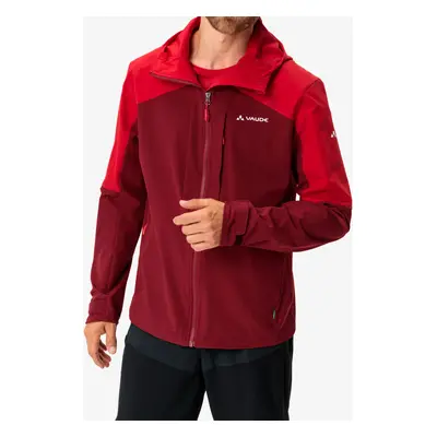 Softshellová bunda Vaude Elope Wind Jacket - carmine