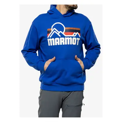 Mikina s kapucí Marmot Coastal Hoody - trail blue