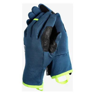 Skialpove rukavice Ortovox Fleece Light Glove - petrol blue