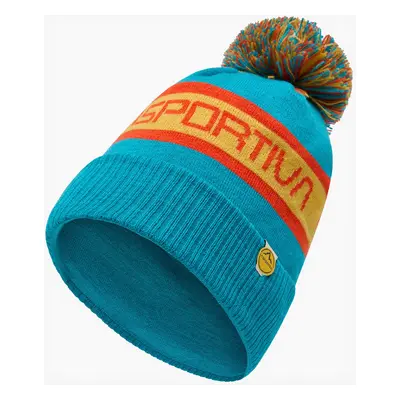 Zimní čepice La Sportiva Orbit Beanie - tropic blue/bamboo