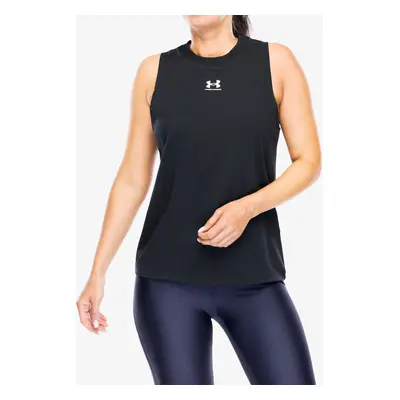 Dámský top Under Armour Campus Muscle Tank - black/white