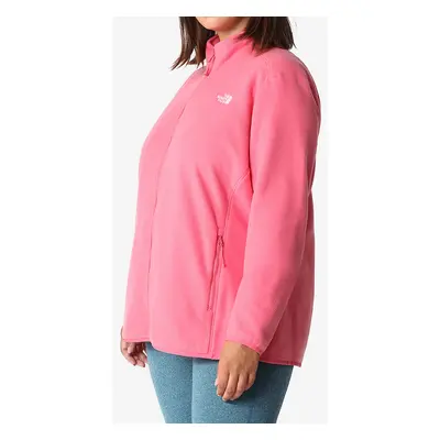 Fleece mikina dámská The North Face Plus Glacier Full Zip - cosmo pink