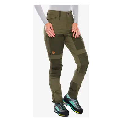 Trekové kalhoty dámské Fjallraven Keb Agile Trousers - laurel green/deep forest