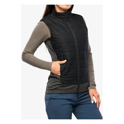 Dámská zateplená vesta Icebreaker MerinoLoft Vest - black/jet