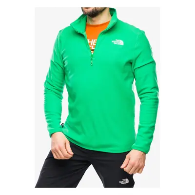 Mikina se zipem The North Face Glacier 1/4 Zip - optic emerald