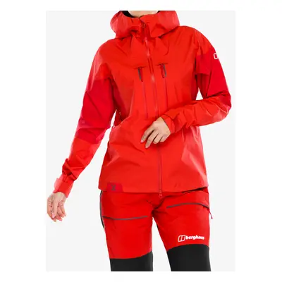 Dámská nepromokavá bunda s membránou Berghaus MTN Guide Alpine Pro Jacket - goji berry/haute red