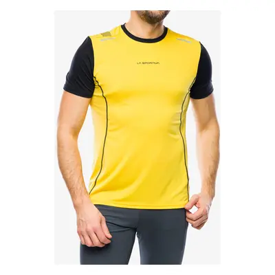 Běžecké tričko La Sportiva Tracer T-Shirt - yellow/black