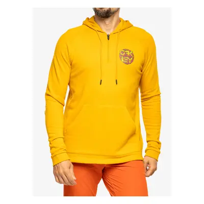 Mikina s kapucí Oakley Agaricus Nassa 1/4 Zip Hoodie - amber yellow