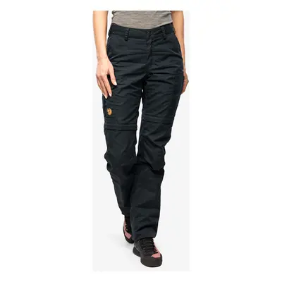 Kalhoty dámské Fjallraven Karla Pro Zip-off Trousers - dark navy