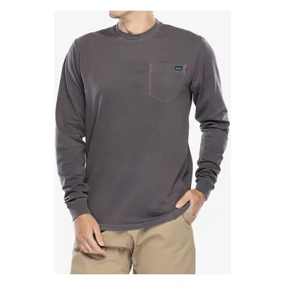 Longsleeve Kavu LS Side Bar T - coffee