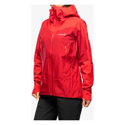 Dámská bunda Norrona Falketind GORE-TEX Jacket - jester red/true red