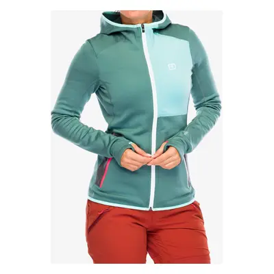 Dámská mikina se zipem Ortovox Fleece Hoody - arctic grey